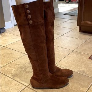 CHINESE LAUNDRY thigh high suede boots